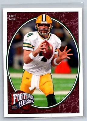 2008 Upper Deck Heroes #6 Brett Favre - Image 1 of 2