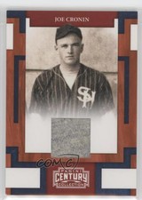 2010 Panini Century Collection Materials Jerseys /250 Joe Cronin #20 HOF