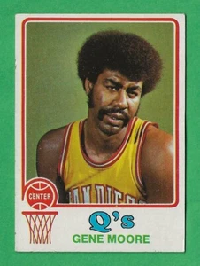1973-74 TOPPS BASKETBALL CARD # 223 GENE MOORE NMNT - Picture 1 of 1