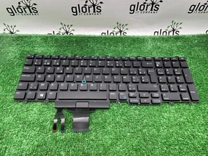 New Genuine Dell Latitude E5550 E5570 Laptop BE AZERTY Keyboard 05PTC8 - Afbeelding 1 van 4