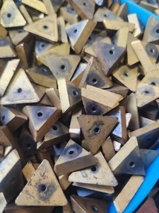 Tekn2204 Wendeplattenspitze Stahlarbeit gebraucht 100 Stück - Bild 1 von 3