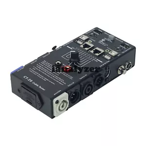 CT-20 Audio Kabeltester RJ45 Kabeltester für HDMI-kompatibel PowerCON Speakon - Bild 1 von 6