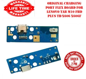 LENOVO TAB M10 FHD PLUS TB-X606 X606F CHARGING PORT CONNECTOR FLEX BOARD OEM - Picture 1 of 3