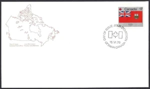 Canada # 825 "PROVINCIAL FLAG - MANITOBA" Brand New 1979 Issue - Picture 1 of 2
