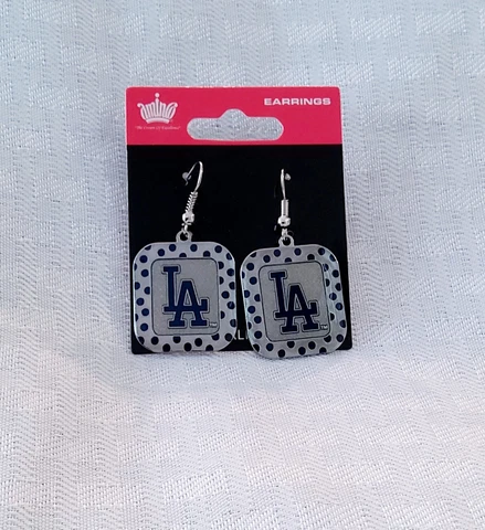 Los Angeles Dodgers Earrings Cover