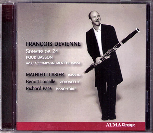 Francois DEVIENNE 6 Bassoon Sonata Op.24 CD Mathieu LUSSIER Richard PARÉ Romance - Bild 1 von 1