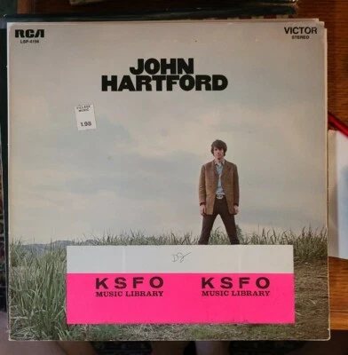 JOHN HARTFORD Self Titled PROMO LP BURTON RCA Victor LSP-4156 GATEFOLD EX/EX CLN - Image 1 of 4