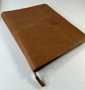 Priority Management Portfolio Zippered Binder Brown Made in the USA NEW - Picture 1 of 11