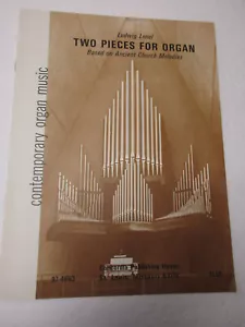 Partituras Ludwig Lenel dos piezas para órgano basadas en melodías antiguas de la iglesia - Imagen 1 de 3