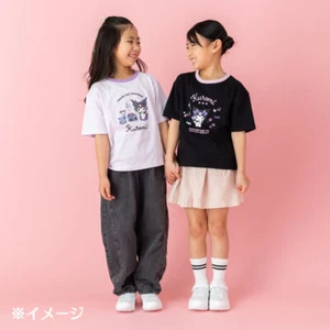 Kuromi T Shirt Sanrio Character Pink Short Sleeve Top for Girls 130cm JP Limited - Picture 1 of 4