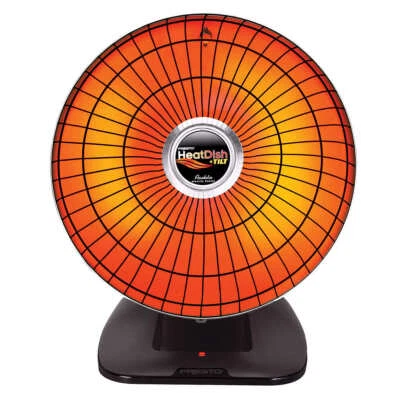 ✳️🔥 Presto Heat Dish Plus Parabolic Electric Heater1000W 120V AutoOff NEW 🔥✳️  - Image 1 of 4