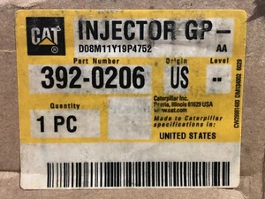 New Caterpillar 392-0206 Diesel Fuel Injector - Picture 1 of 11