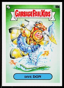 Dive Don, 2022 Topps Garbage Pail Kids: Book Worms, #10a, - Imagen 1 de 2