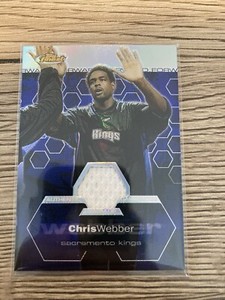 2002-03 Topps Finest Chris Webber Jersey Refractor 207/250