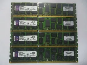 LOT OF 4 Kingston KVR16R11D4/8I 1.5V 8GB PC3-12800 DDR3-1600MHz ECC Registered - Picture 1 of 3
