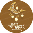 Eid Mubarak Islam Cake Topper Party Deco Edible Birthday Celebration Cupcake