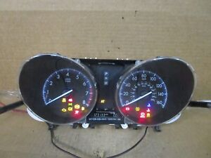 12 13 Mazda 3 Speedometer Instrument Cluster Speedo 123K Miles 2012 2013