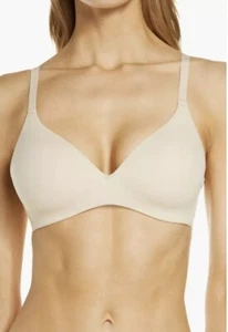 Wacoal Bra 34DD 856339 Roebuck Color Nude Comfort First Wire Free T-Shirt Bra - Picture 1 of 2