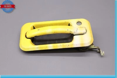 03-07 HUMMER H2 maçaneta externa dianteira direita do lado do passageiro amarela fabricante de equipamento original - Imagem 1 de 4