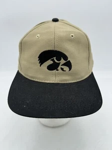 Iowa Hawkeyes Sports Specialties 90s Vintage Herkey Logo StrapBack Hat Cap Mint! - Picture 1 of 12