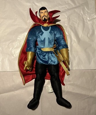 Marvel DR. STRANGE 18" Plush Doll Plastic Head Rare Exclusive From MU Live - Image 1 of 4