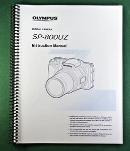 Olympus SP-800UZ Bedienungsanleitung: 73 Seiten & Schutzhüllen! - Bild 1 von 1