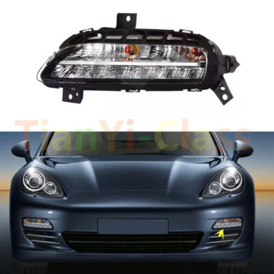 Faro antiniebla diurno parachoques izquierdo para Porsche Panamera 970 2010-2013 Foto 1 de 4