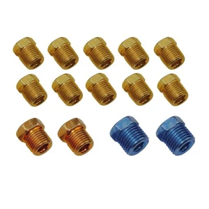 Juego de tuercas de accesorios de tubo de acero galvanizado 1/4 tubo 45 acampanada invertida FPM02 - Imagen 1 de 9