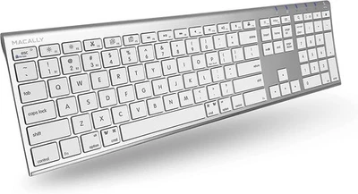 Macally Wireless Bluetooth Keyboard for Mac - Compatible Apple Keyboard or Ma... - Image 1 of 4