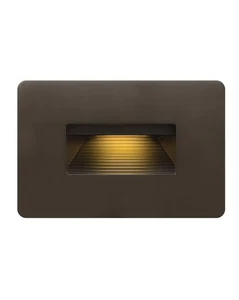 Hinkley Lighting 58508 Luna 3" Tall 120v 4w LED Rectangle 2700K - Bronze - Picture 1 of 5