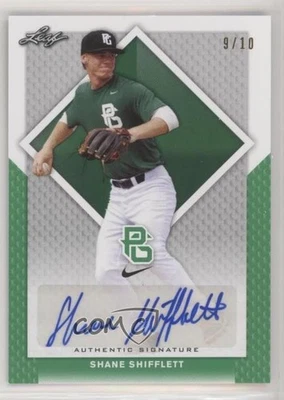 2016 Leaf Perfect Game National Showcase Green /10 Shane Shifflett #BA-013 Auto - Image 1 of 2