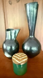 Vintage Edward Winter Enamel Copper Box Abstract Signed Listed Artist MCM 1960’s - Picture 1 of 23