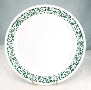 Corning Corelle SPONGE GREEN  Lot of 2 Dinner Plates - Picture 1 of 5