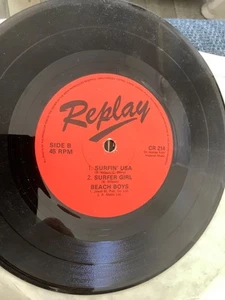 Beach Boys. Surfin Safari. Surfin USA. Surfer Girl. 7” vinyl Replay - Picture 1 of 4