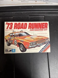 1973 Plymouth Road Runner MPC Maßstab 1:25 #1-7325-225 Customizing 3-1 Modellbausatz - Bild 1 von 22