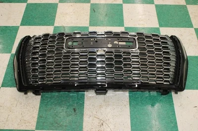 21-24 Yukon Denali Aftermarket Black Surround Chrome Bars Upper Grill Grille WTY - Image 1 of 4