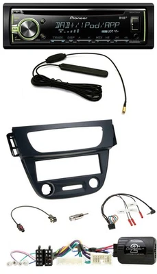 Pioneer MP3 USB CD DAB Lenkrad Autoradio für Renault Megane Fluence 2012-2014 sc - Bild 1 von 4