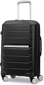 Samsonite Freeform 21" Bagaglio da Trasporto Rigido con Spinner, Nero, NUOVO - Foto 1 di 10
