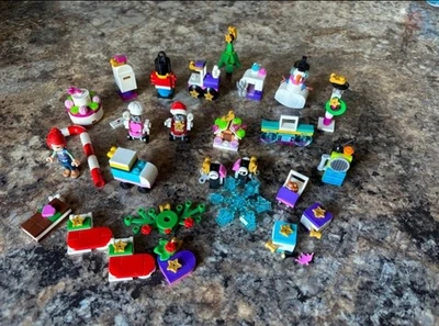 Lego Friends 41382 Advent Calendar 2019 Mia Zobo Snowman Minifigures Ornaments - Image 1 of 4