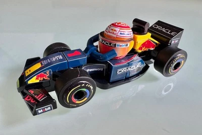 F1 mini car  Minifigure Max Verstappen 2024 Orange Tribute - Image 1 of 4