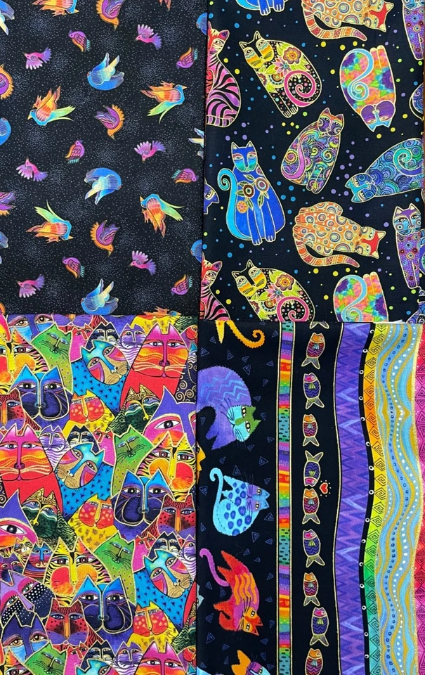 Laurel Burch * * 幻想 * * 四脂肪四分之一 !! — 第 1/1 张图片