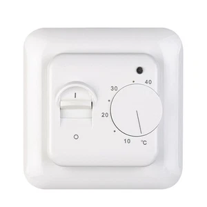 Manual Adjustable Thermostat Mechanical Knob Room Floor Heating Controller 230v - Picture 1 of 12
