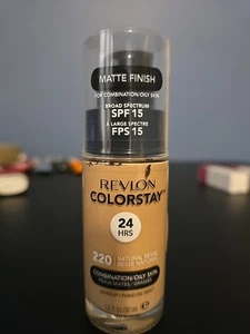 Revlon Colorstay 24Hrs Makeup w/ SPF 15 - 220 Natural Beige - Picture 1 of 4