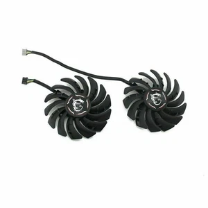 Cooler Fan For MSI GeForce RTX 2060 GAMING X CPLD09210S12HH 85mm Graphics Card - Afbeelding 1 van 13