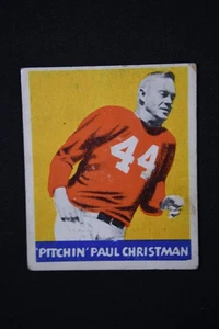 1948 Leaf - Paul Christman #21 (RC) - Picture 1 of 2