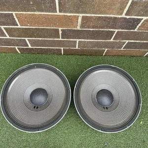 Pair Of JBL 130A Drivers From C36 Cabinet - Picture 1 of 12