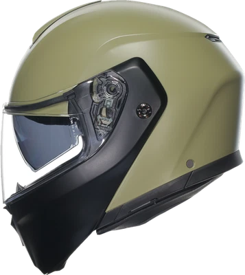 AGV Streetmodular Helmet - Mono - Matte Pastello Green/Black - Medium - Image 1 of 4