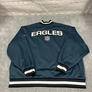 NFL Team Apparel Philadelphia Eagles 1/4 Zip Pullover Fleece Men’s Size XL B22 - Picture 1 of 9