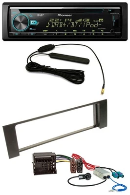 Pioneer CD MP3 AUX DAB USB Autoradio für Audi A4 B6 00-04 Quadlock Doppel Fakra - Bild 1 von 4
