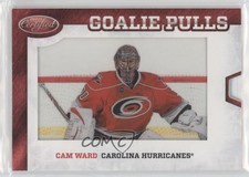 2012-13 Certified Goalie Pulls Cam Ward #GP26